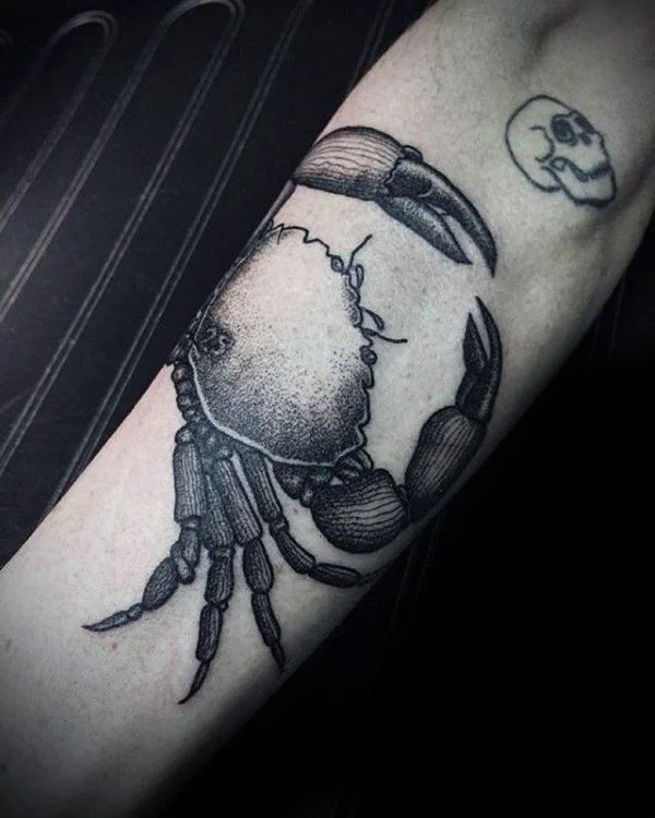 tatuajes de cangrejos para chicos