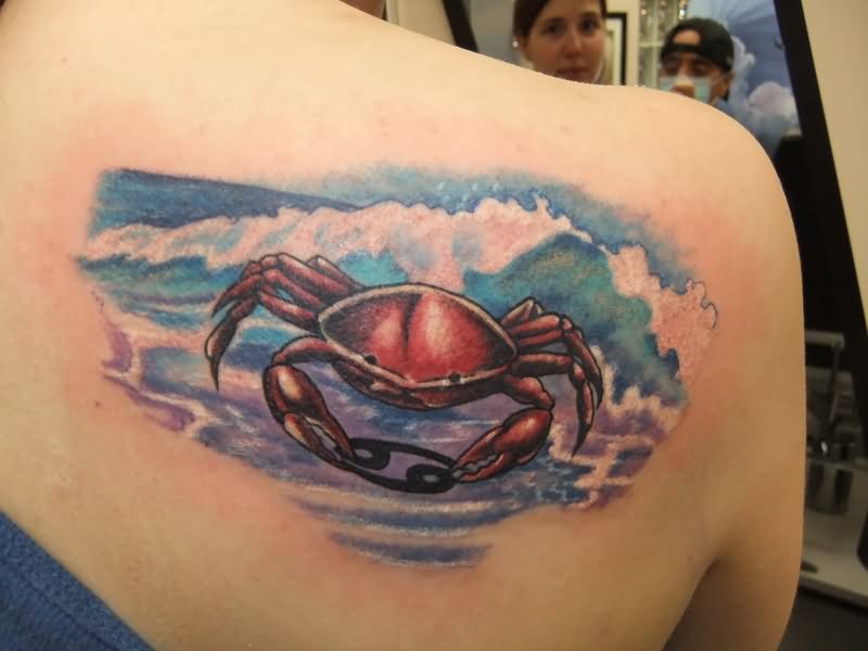tatuajes de cangrejos para damas