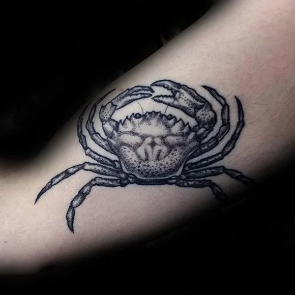 tatuajes de cangrejos para hombres