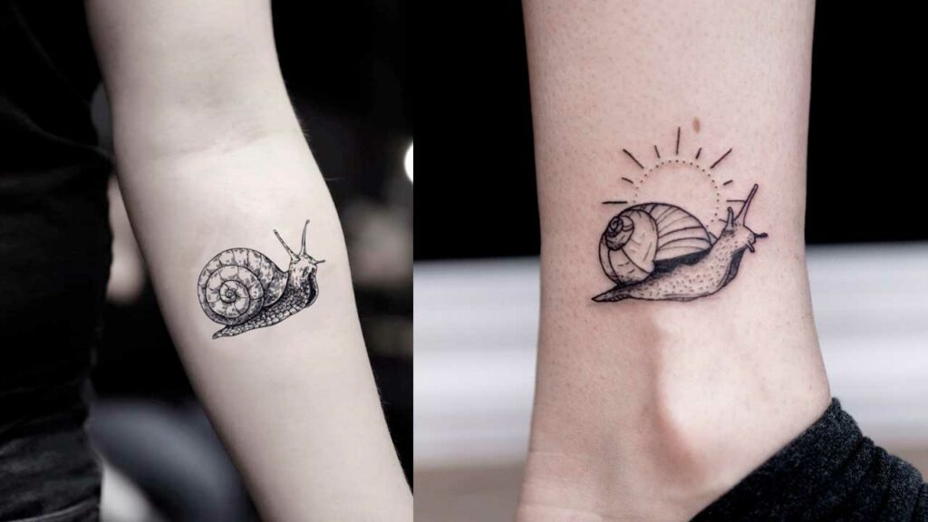 tatuajes de caracoles