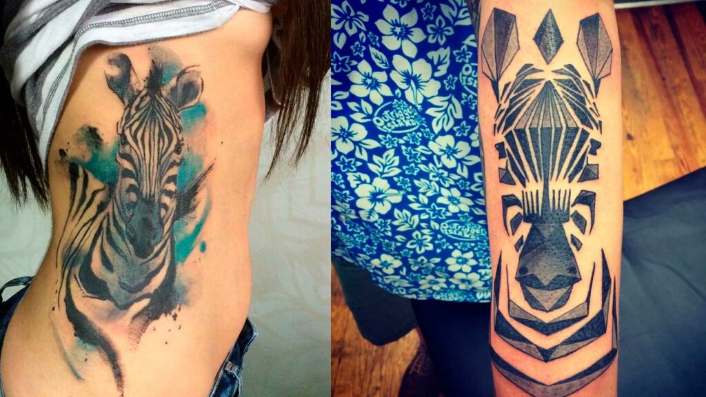 tatuajes de cebras