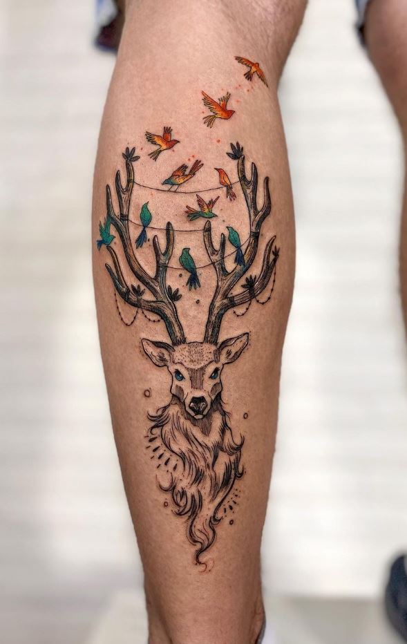 tatuajes de ciervos venados 1