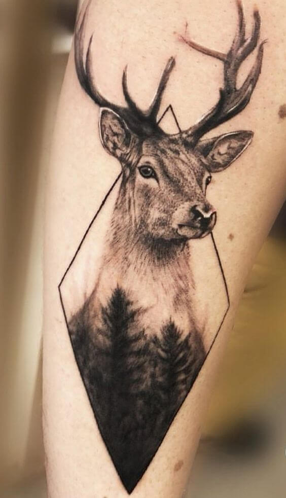 tatuajes de ciervos venados 18