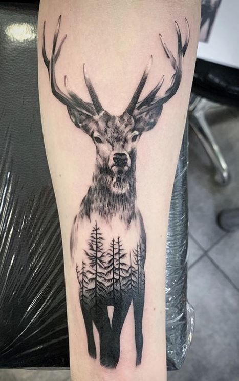 tatuajes de ciervos venados 2