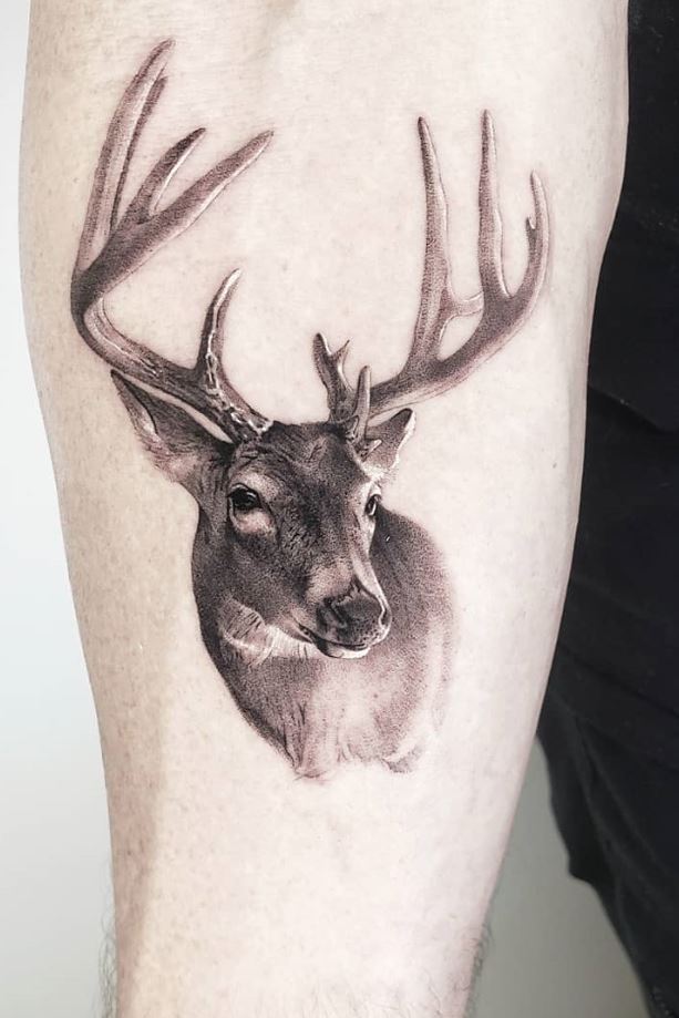 tatuajes de ciervos venados 20