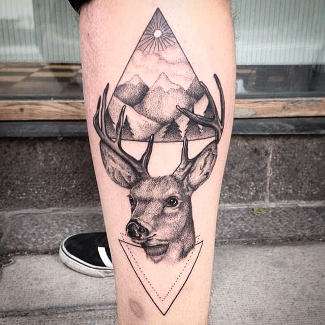 tatuajes de ciervos venados 27