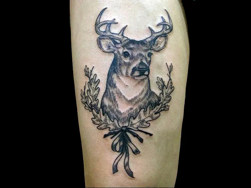 tatuajes de ciervos venados 32
