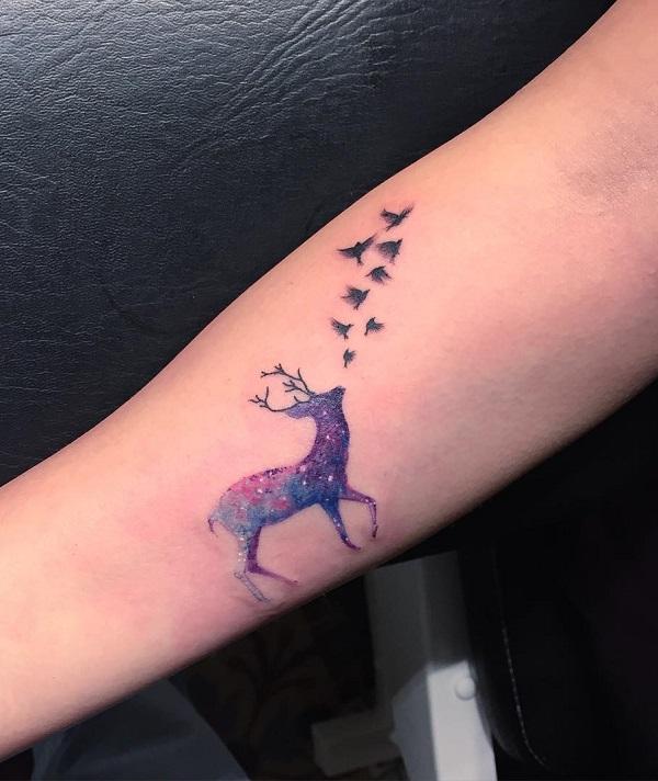 tatuajes de ciervos venados 39