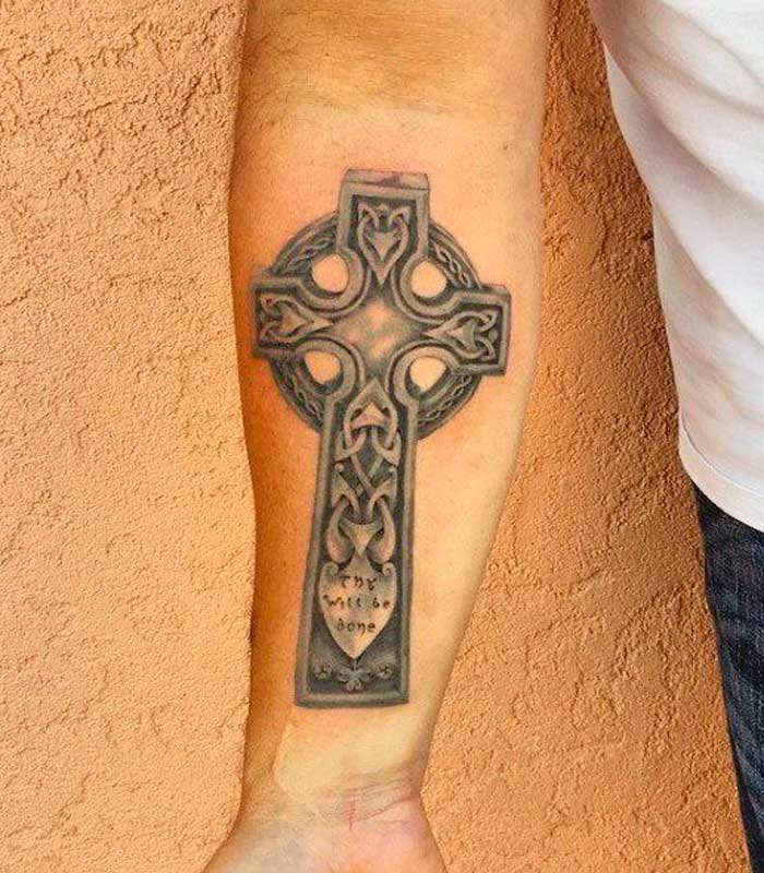 tatuajes de cruces celtas