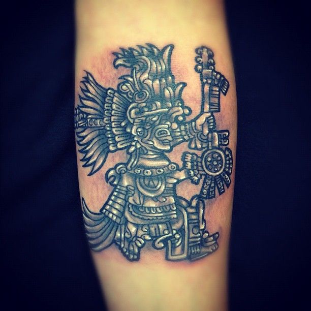 tatuajes de dioses aztecas