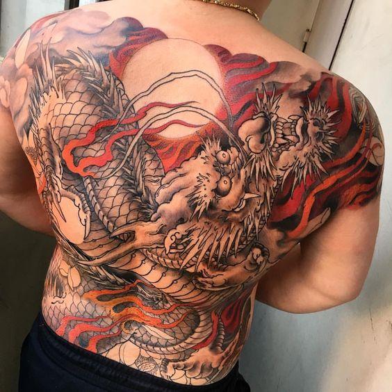 tatuajes de dragones chinos 10