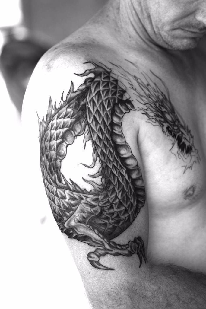 tatuajes de dragones chinos 3