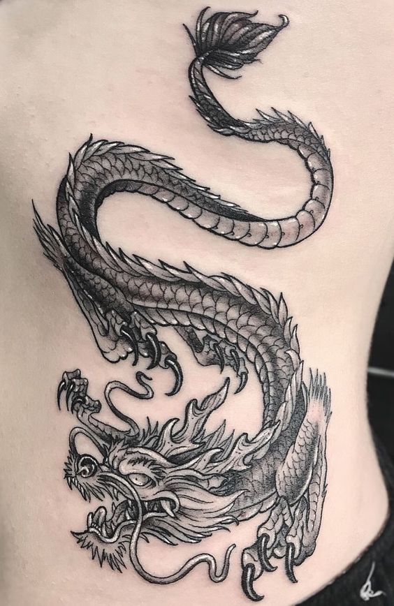 tatuajes de dragones chinos 9