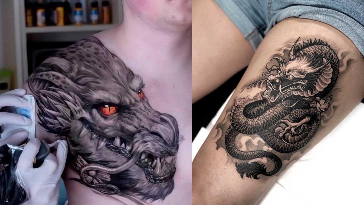 Tatuajes de dragones: 🐲 Significado y mejores diseños