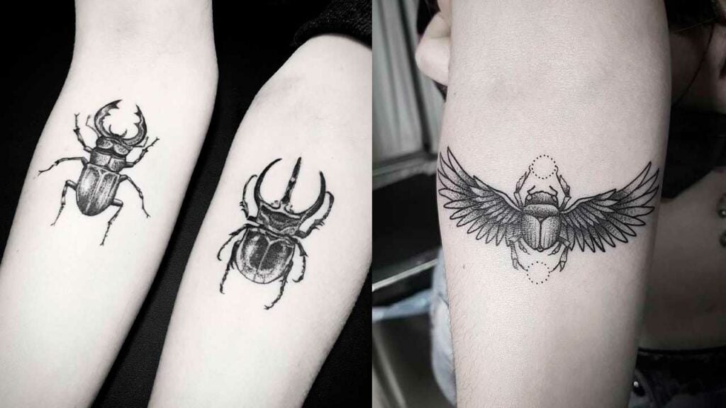 tatuajes de escarabajos