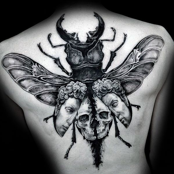 tatuajes de escarabajos para chicos