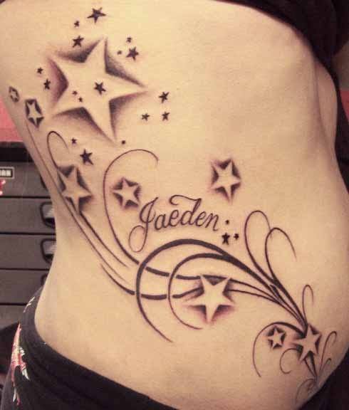 tatuajes de estrellas con nombres