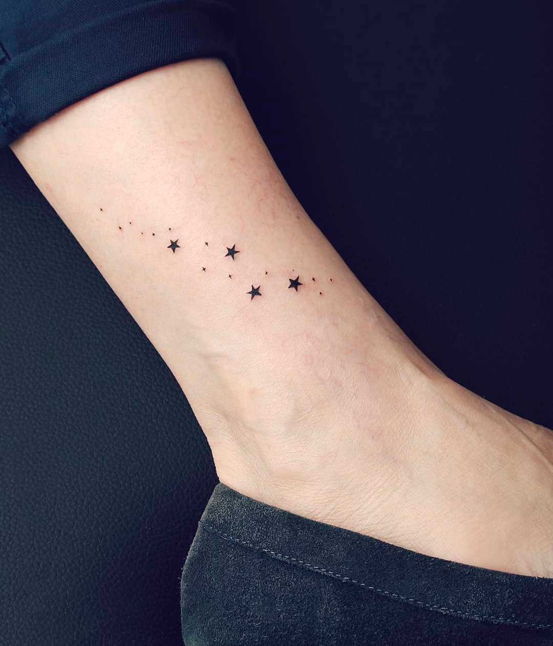 tatuajes de estrellas para damas