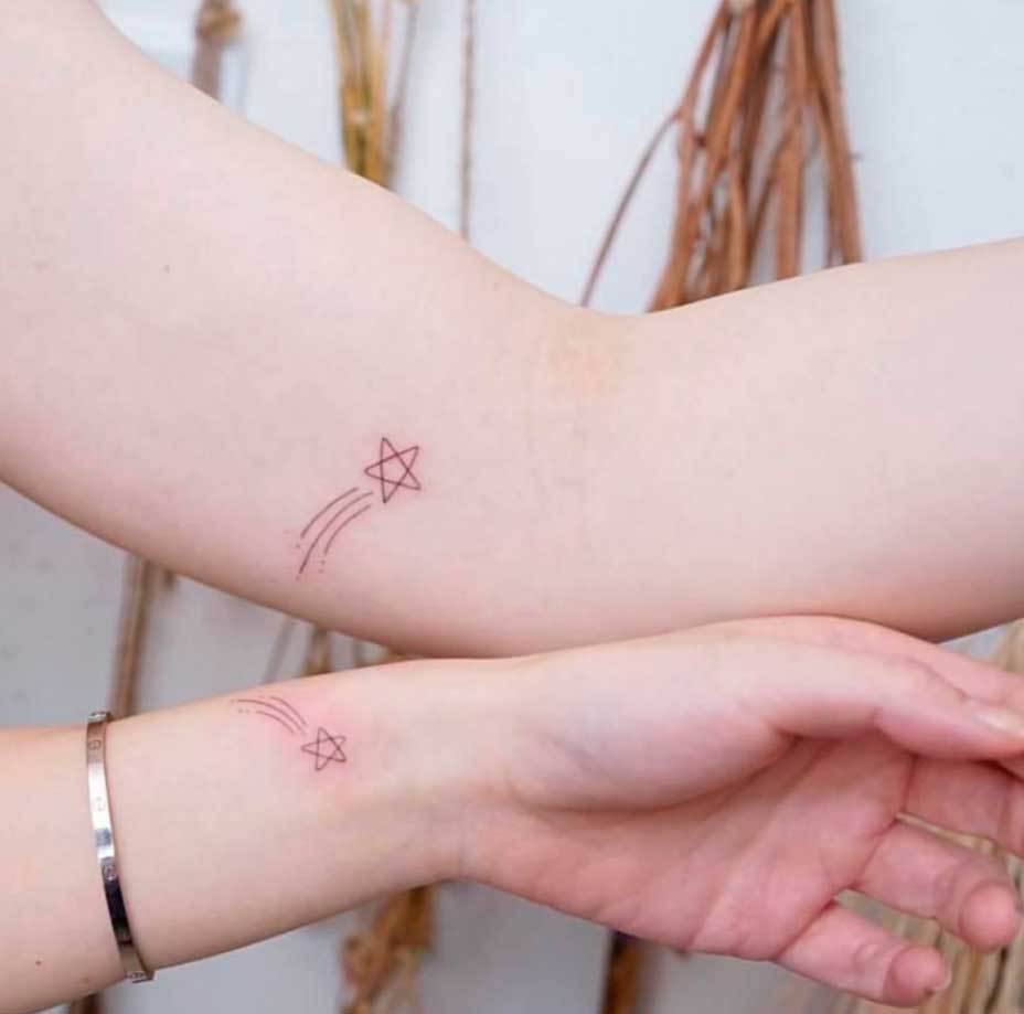 tatuajes de estrellas para parejas
