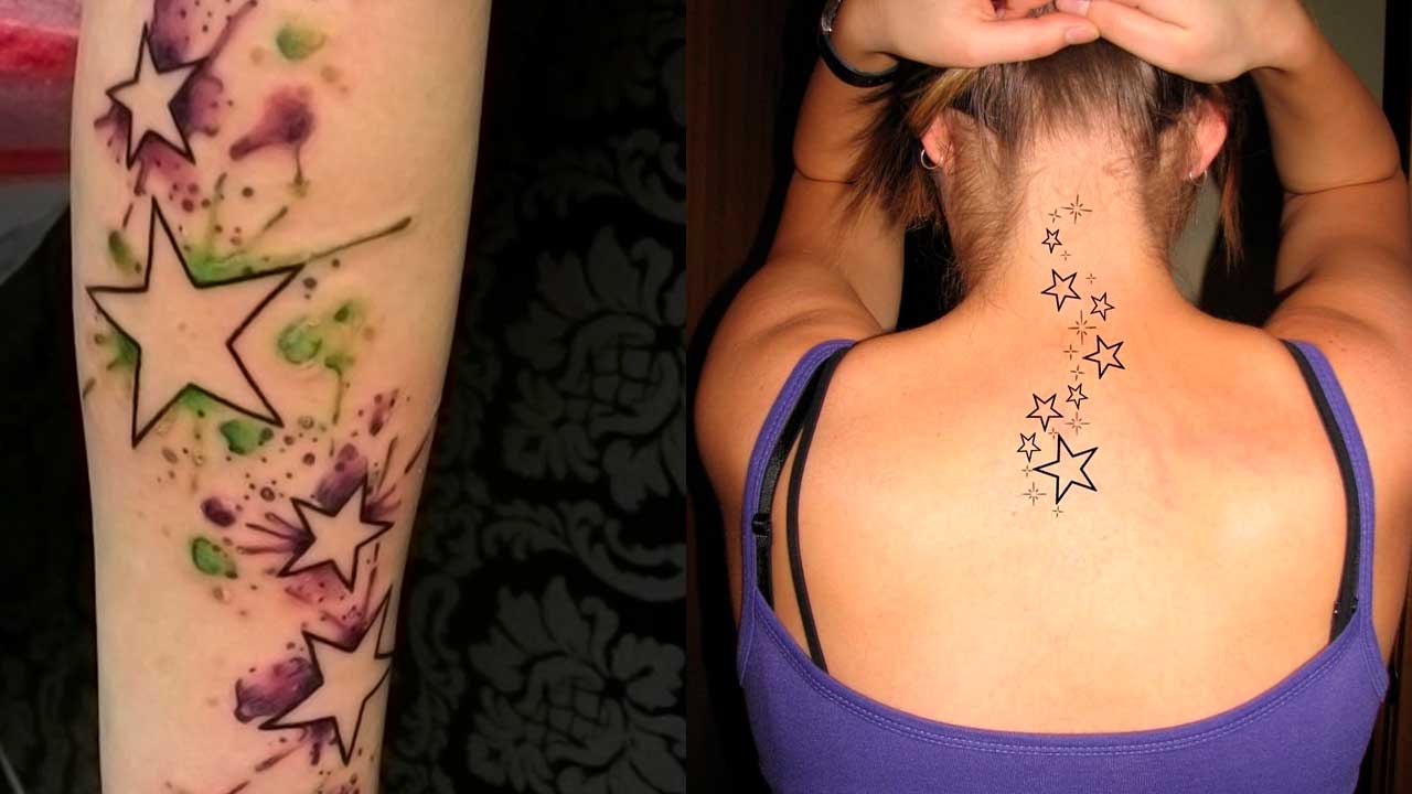 Tatuajes de estrellas: ⭐️ Significado y +100 imágenes