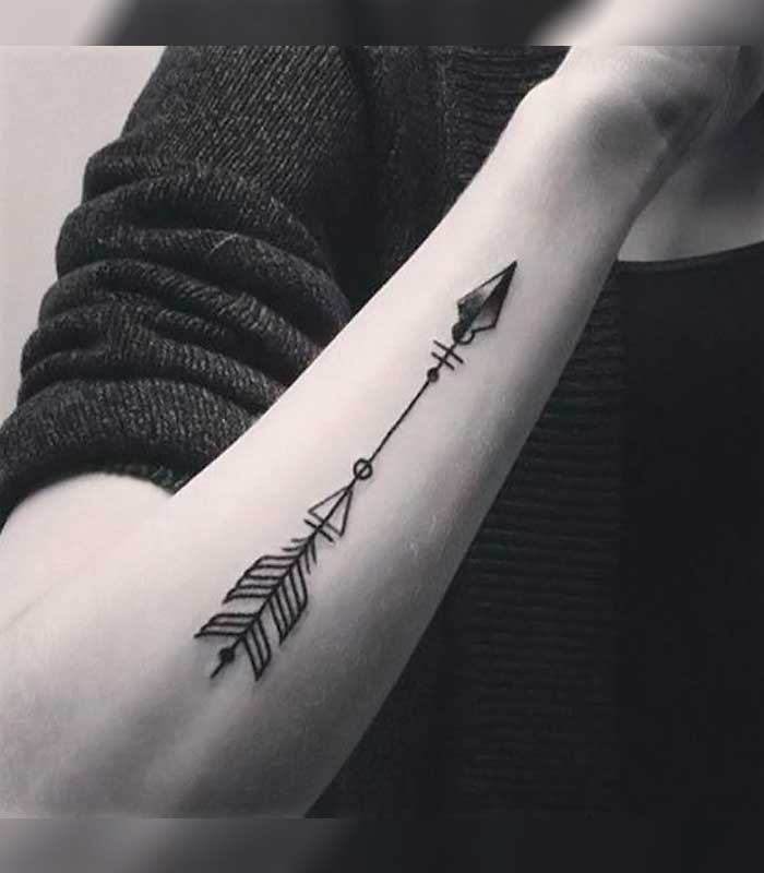 tatuajes de flechas bonitos