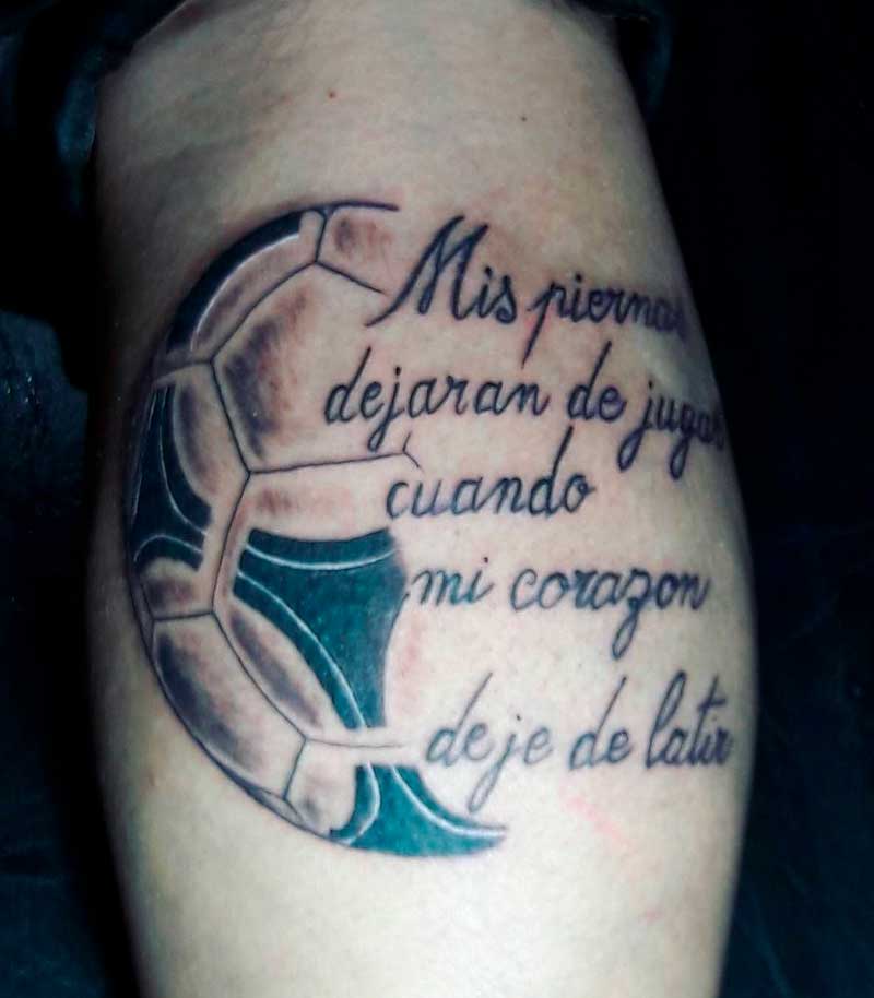 tatuajes de frases de futbol 2