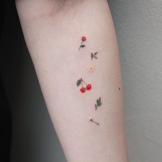 tatuajes de frutas 10