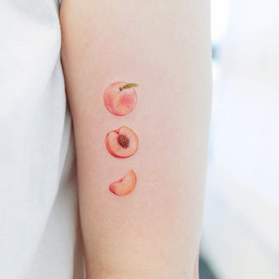 tatuajes de frutas 14