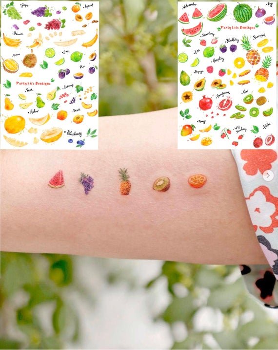 tatuajes de frutas 15