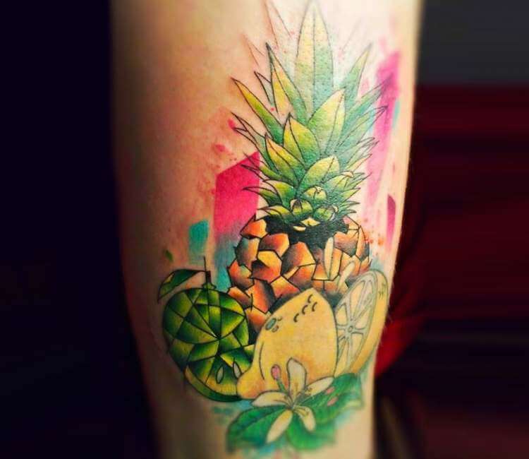 tatuajes de frutas 17