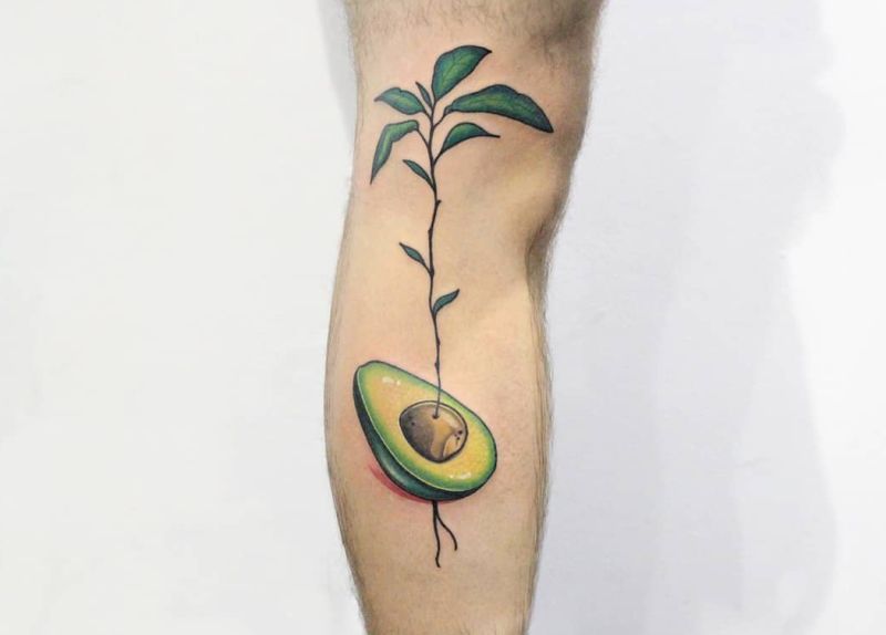 tatuajes de frutas 38