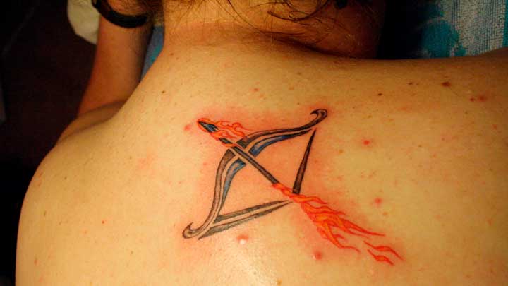 tatuajes de fuego sagitario