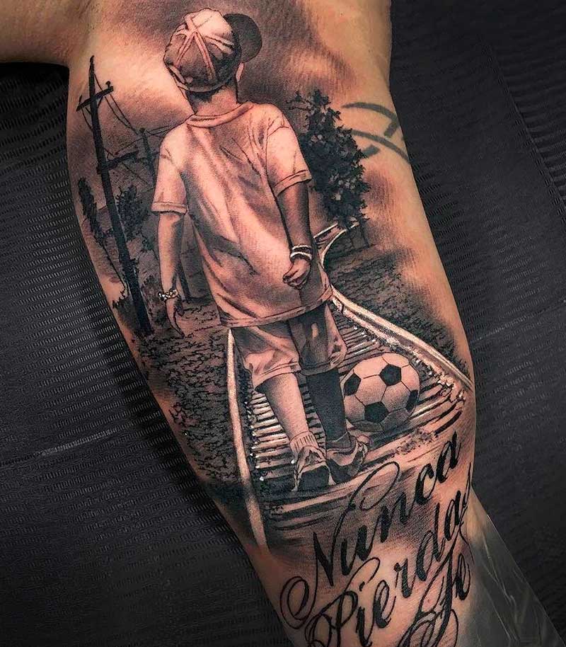 tatuajes de futbol para hombres 22