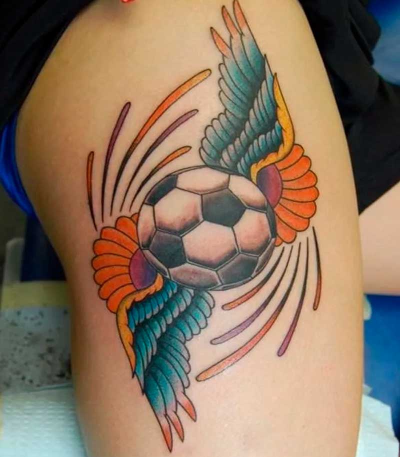 tatuajes de futbol para mujeres 7