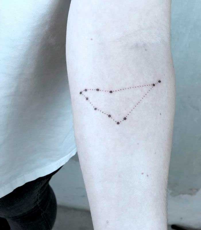 tatuajes de la constelacion de capricornio