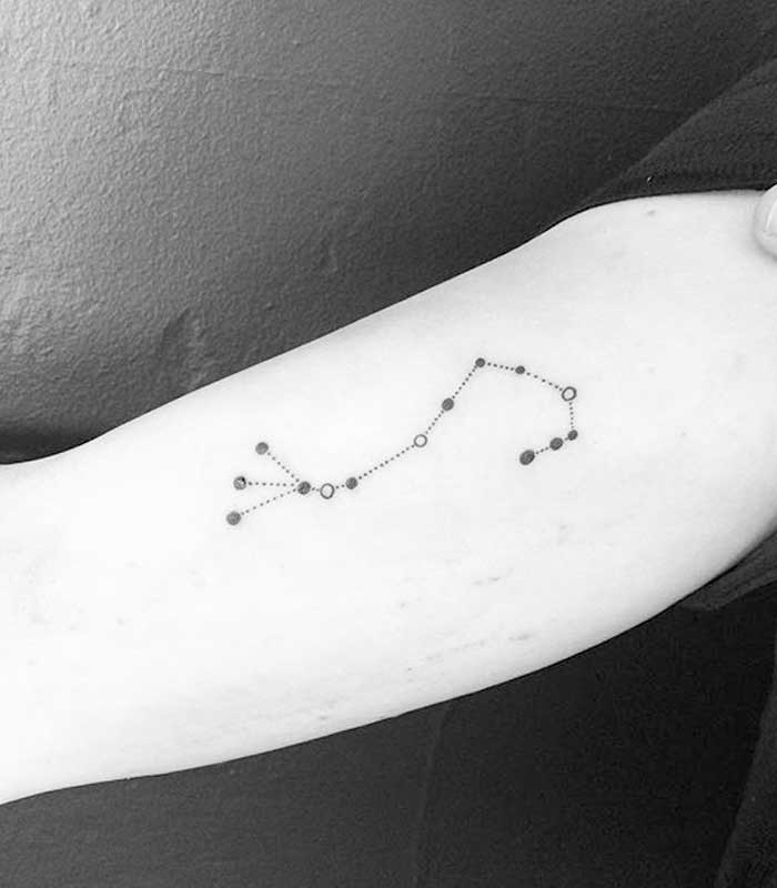 tatuajes de la constelacion de escorpio