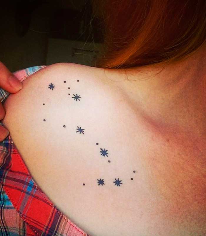 tatuajes de la constelacion escorpio