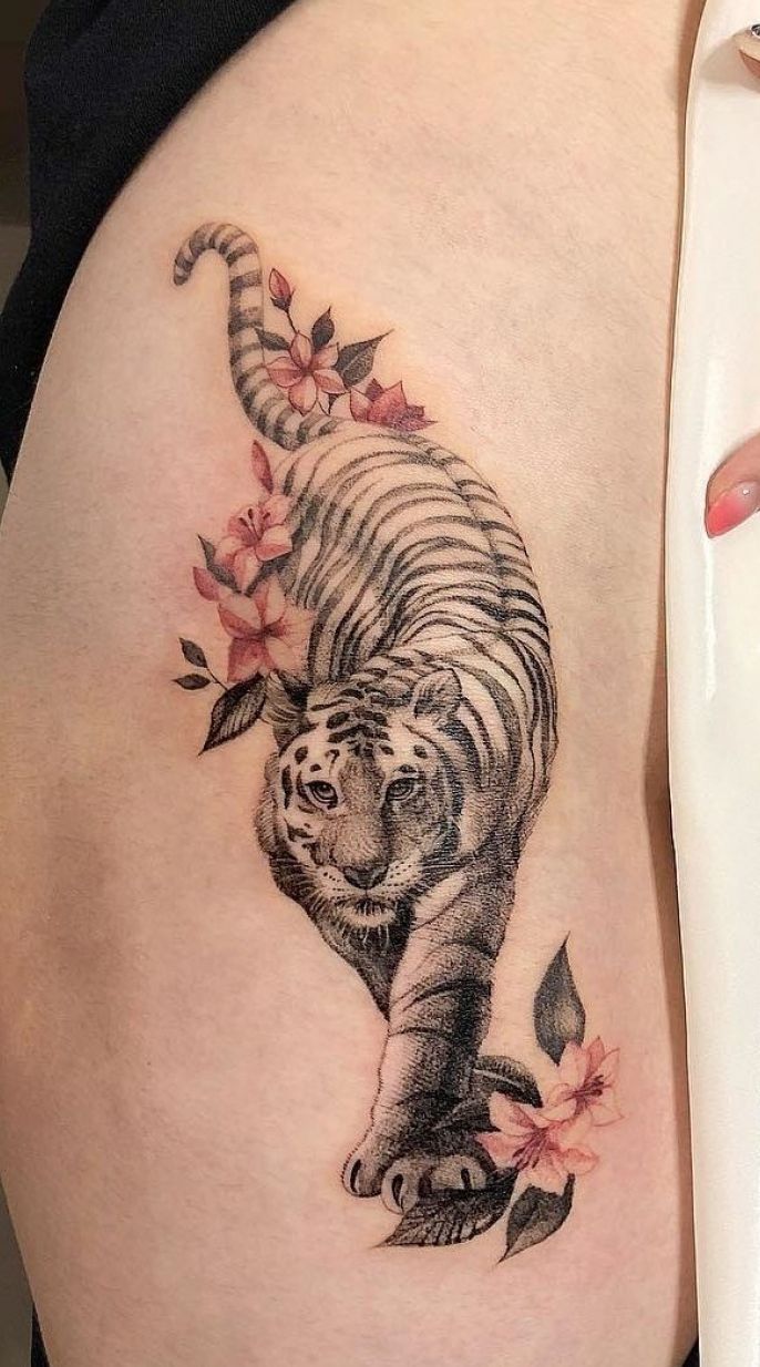 tatuajes de leopardos para damas