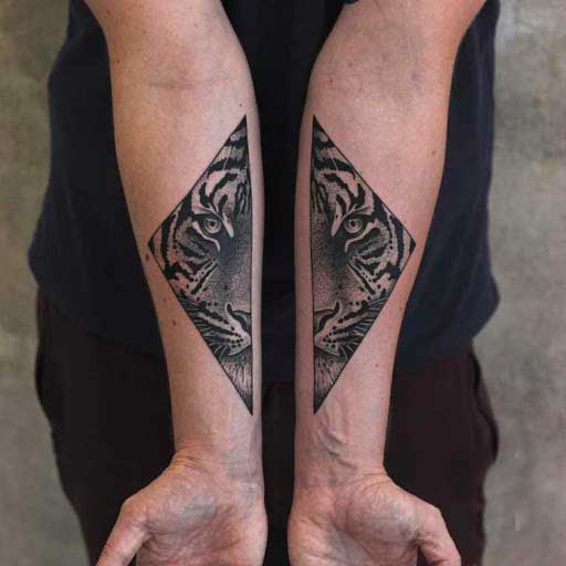 tatuajes de leopardos para parejas