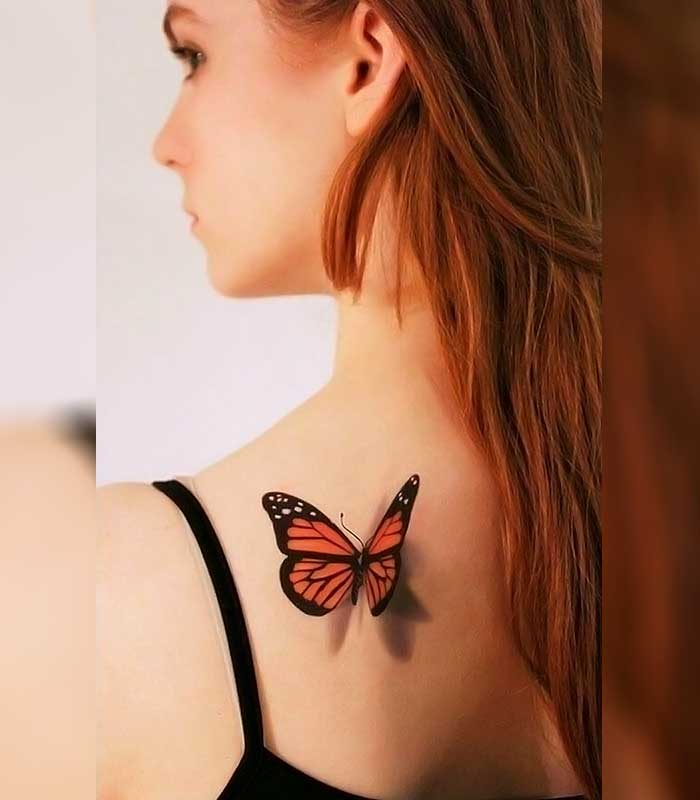 tatuajes de mariposas para damas