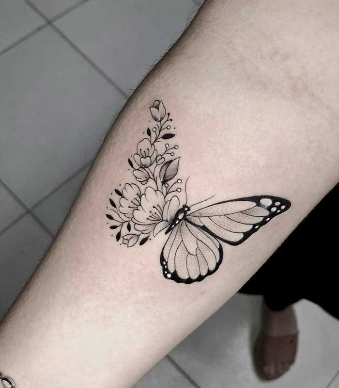 tatuajes de mariposas