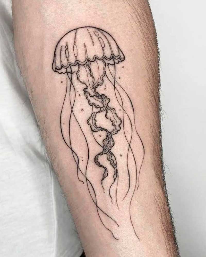 tatuajes de medusa para hombres 11