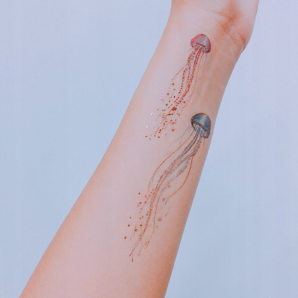 tatuajes de medusa pequenos 4