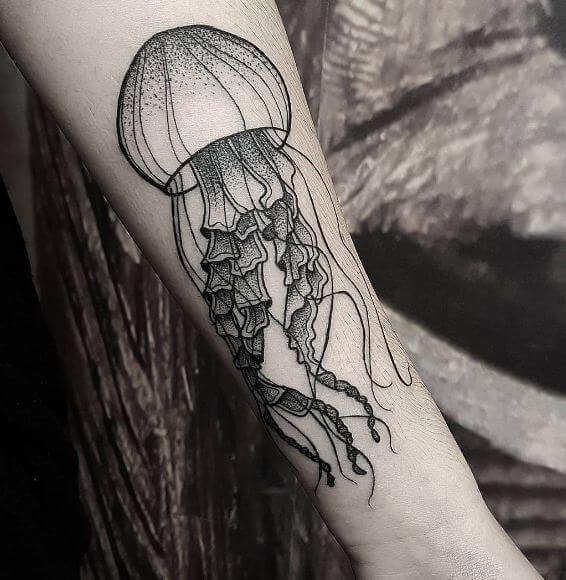 tatuajes de medusas para damas