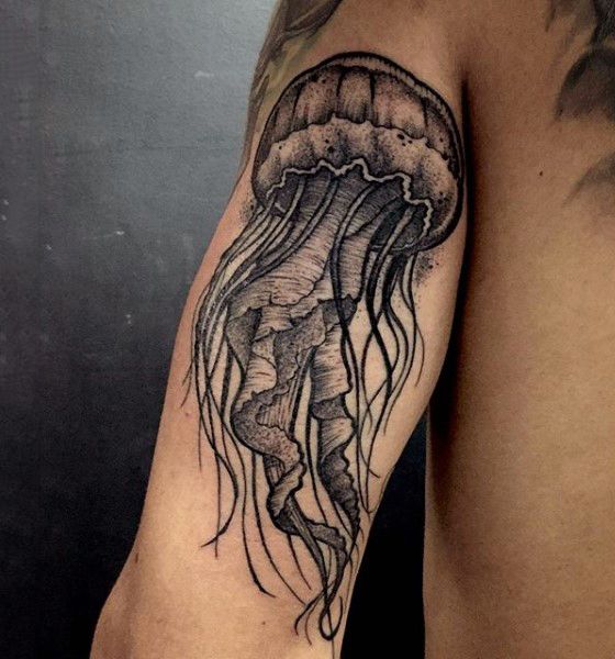 tatuajes de medusas para hombres