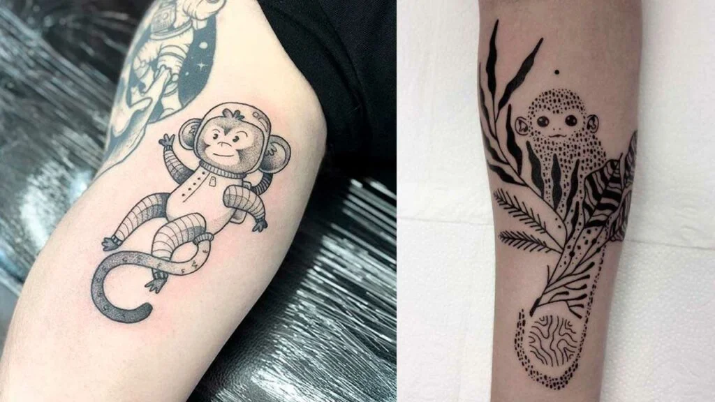 tatuajes de monos