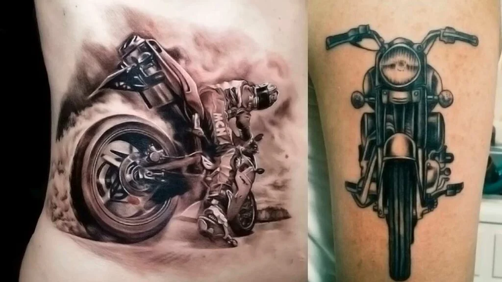 Tatuajes de motos: 🏍 Significado y diseños originales