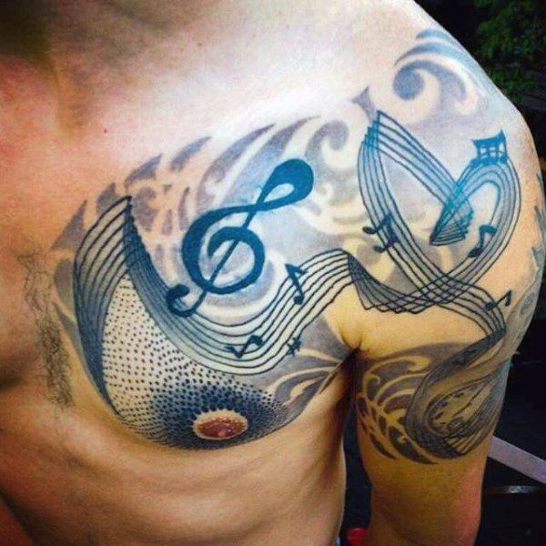 tatuajes de musica para chicos