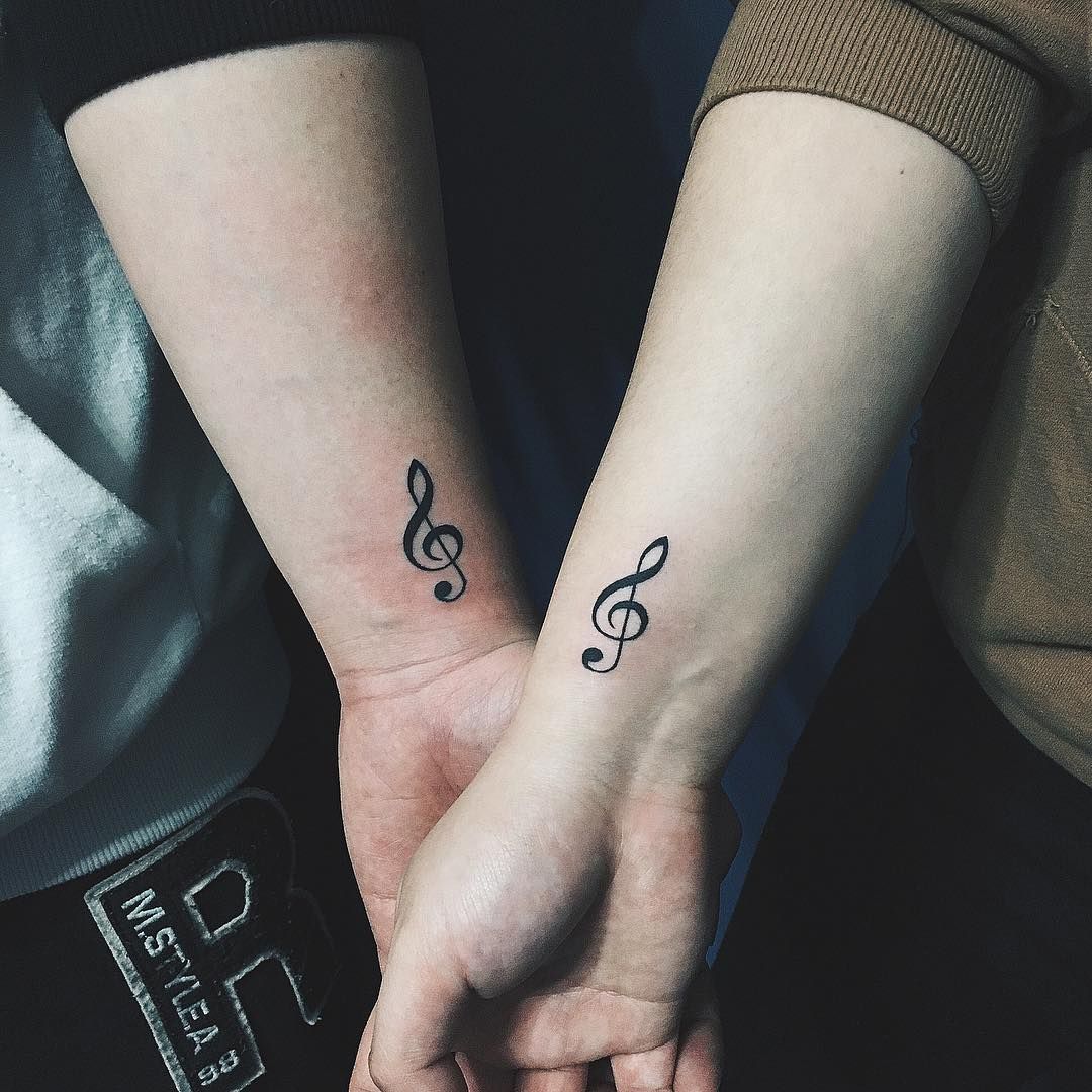 tatuajes de musica para parejas
