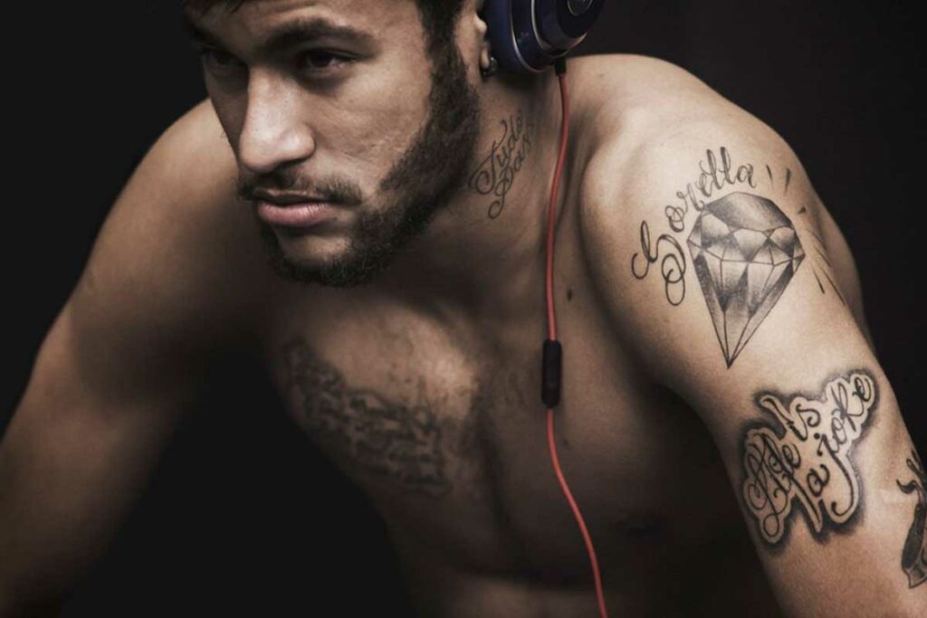 tatuajes de neymar